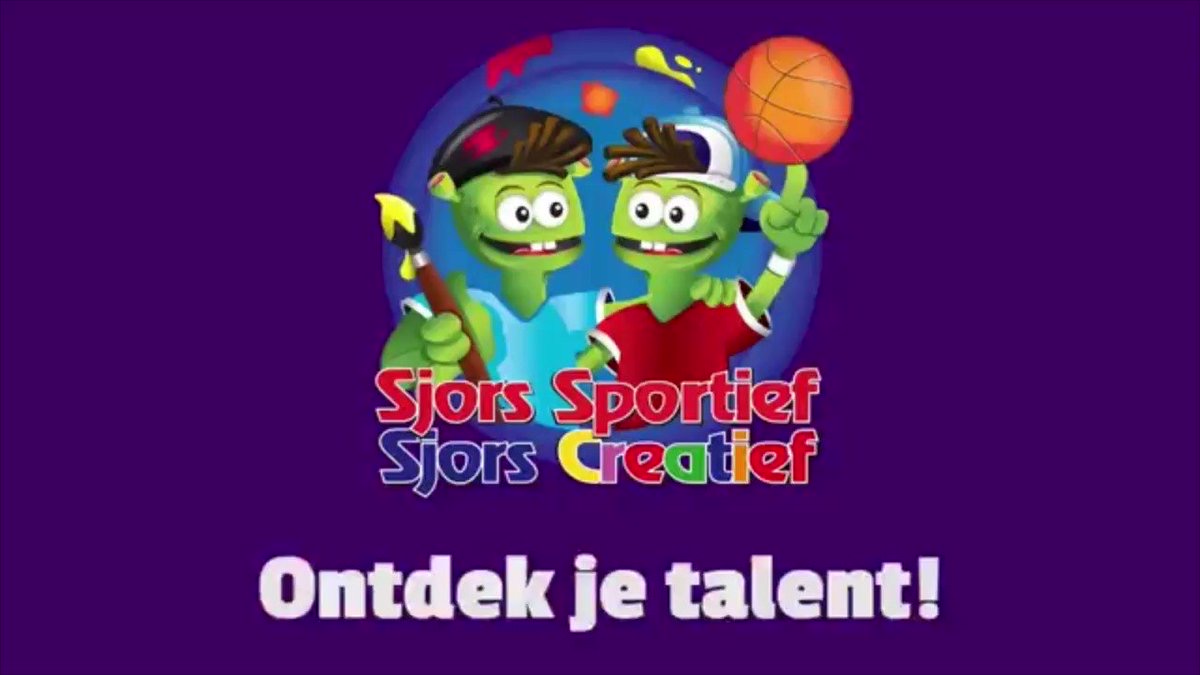 Kick Off Sjors Sportief Creatief met burgemeester Potters