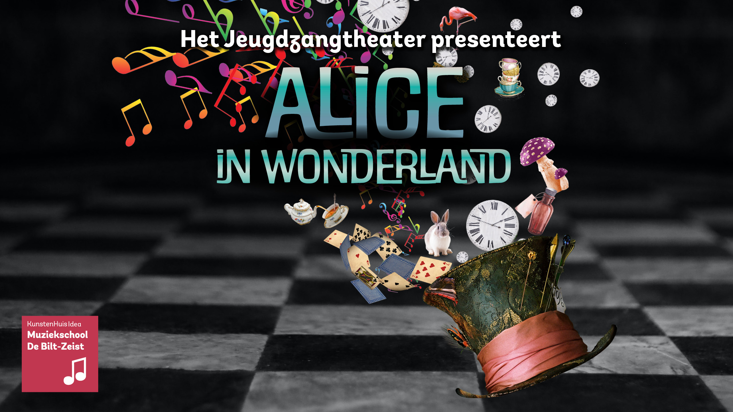 Jeugdzangtheater presenteert: Alice in Wonderland